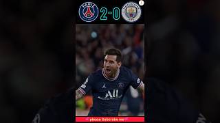 Man City Highlights  City 21 PSG  Manchester City football soccerplayer rtfacts ronaldofact [upl. by Tnecniv]