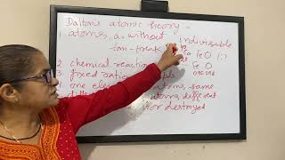 Class XI chapter 1 Avogadro law Dalton theory atomic and molecular mass [upl. by Haggai]