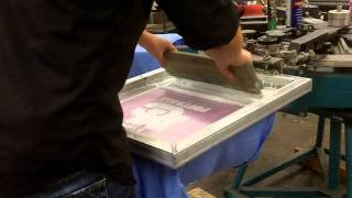 How To Print a Good Underbase  Screen Printing Tutorial [upl. by Esoryram]