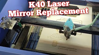 K40 Laser Head Mirror Replacement  mirror spec [upl. by Ula79]