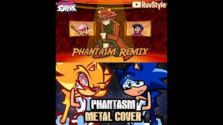 FNF  Golden Rage  Phantasm Mashup RuvStyle Remix  Metal [upl. by Alvord]