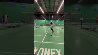 badminton badmintonlife clearone subscribe shorts fyp [upl. by Kilar]