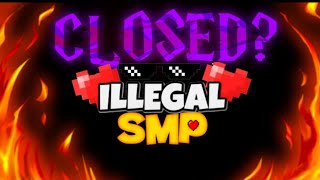 Heartbreaking  ILLEGAL SMP S1 Shut Down 💔 [upl. by Marsiella]