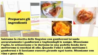 linguine con gamberoni [upl. by Rosemaria]