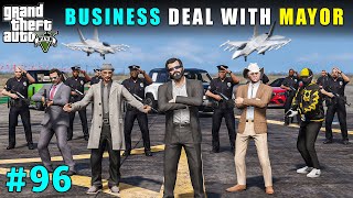 Meeting The Mayor Of City For Business Deal  Gta V Gameplay [upl. by Daven]