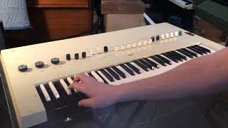 Yamaha Electone YC 20 demo [upl. by Konstanze]