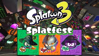 Splatoon 3 Splatoween Splatfest Wizard VS Knight VS Ninja [upl. by Lawlor290]