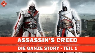 Assassins Creed Die ganze Story  Teil 1  Die EzioTrilogie [upl. by Wise445]