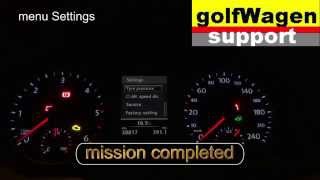 Tyre pressure light reset on VW Tiguan [upl. by Atsirc14]