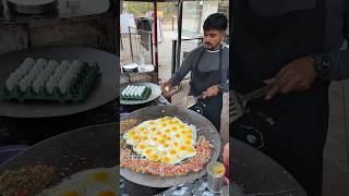 Art of Making 120 Egg Fried Rice on Tawa in Gujarat Thefoodiebae07 streetfood eggrice shorts [upl. by Carmela]