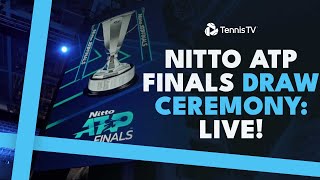 LIVE Nitto ATP Finals 2024  Main Draw Ceremony [upl. by Aratak296]