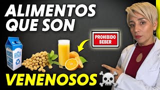 ALIMENTOS PROHIBIDOS Que Son Un VENENO Para Tu Salud y Los Comes Todos Los Días 🧃🥛🚨 [upl. by Eimyaj]