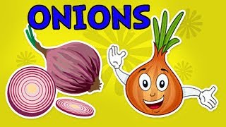 Onion Vegetables Rhymes  English Rhymes  Popular Rhymes For Children  Onion Poems [upl. by Eerdna]