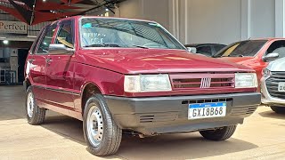 🇮🇹 Fiat Uno Mille EX 1998  Vermelho Madrid Ótimo Serviço de Cristalização na AutoPerfectBrasil [upl. by Anyaled]