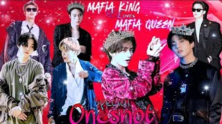 Mafia king👑loves Mafia Queen👑Mafia🔥love Oneshot taekook love storytaekook new oneshottaekookbts [upl. by Materse912]