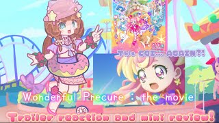 Wonderful Precure  The Movie Trailer Reaction👾🐾Magical Girl Talk  4 [upl. by Atteram]