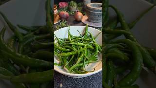 Kabhi Itna Thikha 🥵🌶️🔥 Khaya Hai mirchi mirchiachar spicyachar dinnerrecipe lunchrecipe spicy [upl. by Cory]