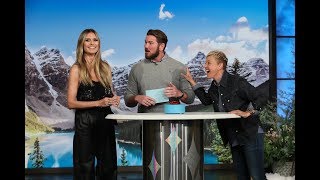 Heidi Klum and Ellen Play ‘5 Second Rule’ [upl. by Mirna]