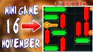 16 November Hamster Kombat Daily Mini Game Puzzle  SWARAJ 1 hamstercombat minigame minipuzzle [upl. by Kilbride559]