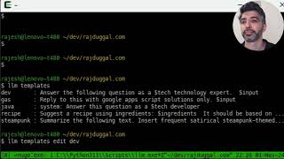 ChatGPT LLM on the CLI Terminal Command Line Walkthrough [upl. by Aranat]