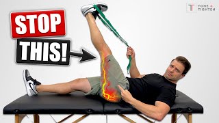 STOP Stretching Your Hamstrings For Sciatica Relief Do THIS Instead [upl. by Letnuhs235]