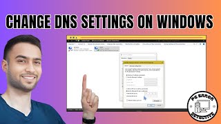 How to Change DNS Settings on Windows 10 [upl. by Nymzaj]