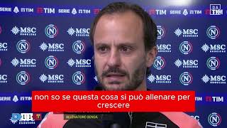 Alberto Gilardino intervista post partita Napoli Genoa 11 [upl. by Auguste]