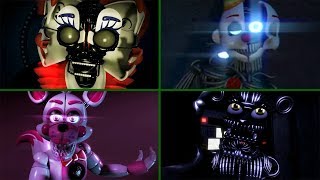 Five Nights at Freddys Sister Location  UCN All Voices SFM FNaF [upl. by Enialem]