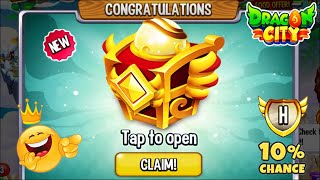 Dragon City  Unlocked 10th Birthday Chest for 900 GEMS OFFER 😍 [upl. by Enoyrt]