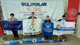 200 Mt Karışık 4 Kulvar 22970 Best Time 🥇🇹🇷🥇 [upl. by Godwin]