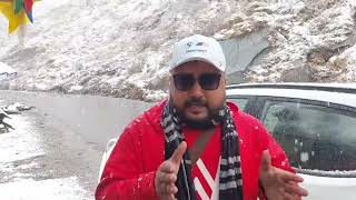 manali  first snow 2023  heavy snowfall manali  booking open 9540014141 9315195399 Holiday Seven [upl. by Pollak]