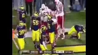 Tommy Armstrong Jr Nebraska GoAhead TD Pass to Ameer Abdullah vs Michigan [upl. by Adranoel]