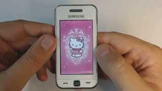 Samsung S5230 factory reset [upl. by Joashus]