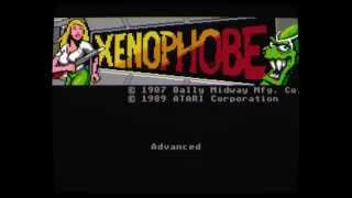 Atari 7800 Xenophobe [upl. by Eicak576]