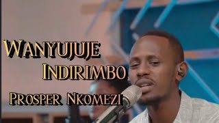 Wanyujuje indirimbo  Prosper Nkomezi  Lyrics [upl. by Loydie]