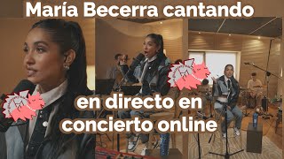 María Becerra concierto en directo Ojalá Doble Vida  Automático  Corazón Vacío y más [upl. by Nabal]