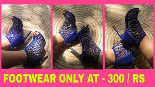 FOOTWEAR ONLY AT  300  RS  FAMOUSS PRINKSS [upl. by Ennayehc188]