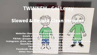 TWINNEM Slowed Clean Version  Coi Leray [upl. by Ojiram]