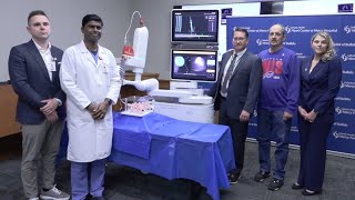 Catholic Health unveils Ion Robot to help with lung cancer diagnosis [upl. by Mitchiner732]