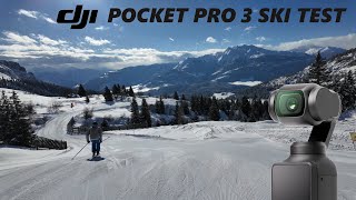 DJI Osmo Pocket 3 Ski Camera Test Switzerland [upl. by Jenifer]