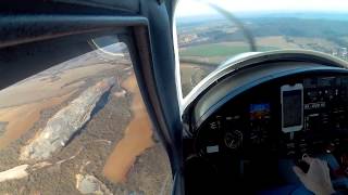 Piloting Skyleader GP One sport plane [upl. by Farant]