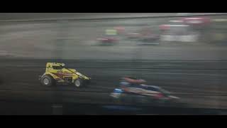 USAC Sprint Cars Heat 3  Tri State Speedway 91424 [upl. by Irolav]