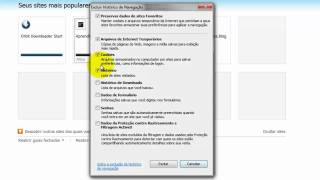 Como apagar histórico do Internet Explorer [upl. by Malha]