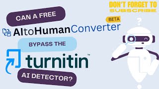 Testing Whether a FREE AI Text Humanizer Can Beat the Turnitin AI Detector [upl. by Adli]