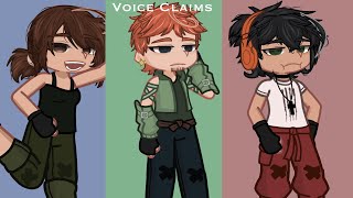 OC Voice Claims Ft  My OC’s [upl. by Assilaj]