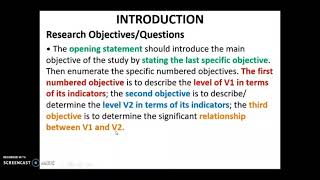 How to Write Research Objectives  IMRAD Journal Type [upl. by Ahsim]