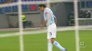 lazio vs parma 12 23092009 Highlights Sintesi [upl. by Jael]