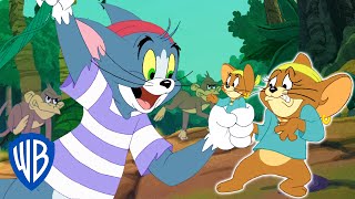 Tom amp Jerry  Tom Saves Jerry the Jungle Style  WB Kids [upl. by Camella]