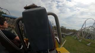 Pantheon Busch Gardens Williamsburg 2024 POV [upl. by Idak]