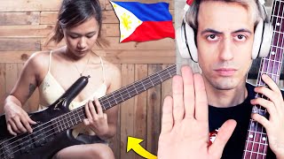 This Filipino Bassist Must Be STOPPED Bass Battle [upl. by Nosaes]